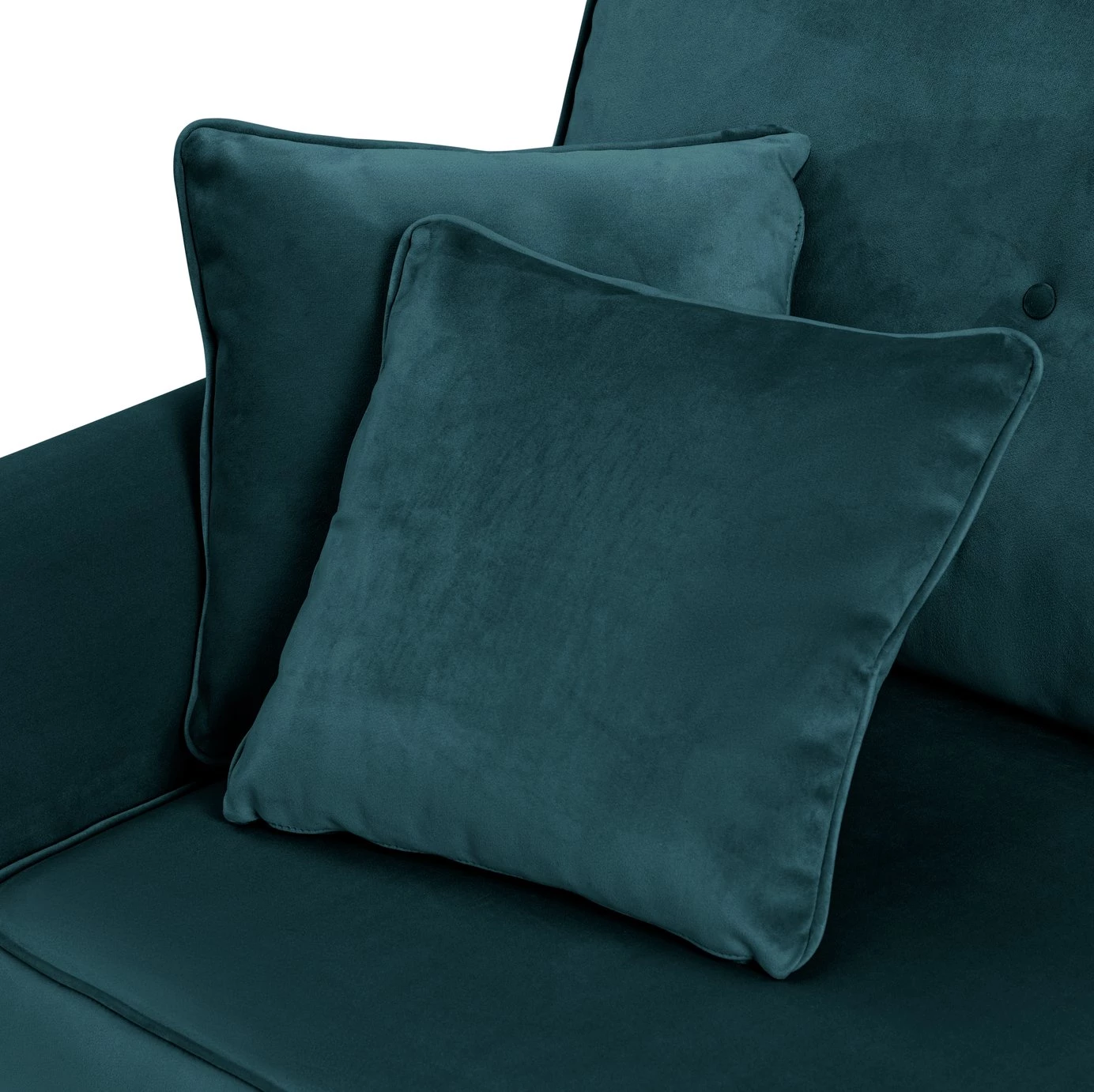 On Sale - Habitat Isla 2 Seater Velvet Sofa Teal Sofas 11 On Sale - Habitat Isla 2 Seater Velvet Sofa Teal Sofas - Image 11