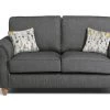 Flash Sale - Habitat Wilfred 3 Seater Fabric Sofa Charcoal Sofas And Armchairs