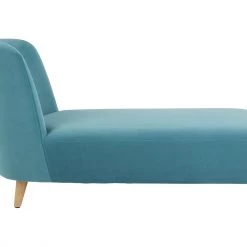 The Surprise Price - Habitat Daisy Velvet Chaise Sofa Teal Armchairs -Seating Sales Store unnamed file 2