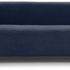 Discount - Habitat Moda 3 Seater Velvet Sofa Navy Sofas