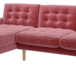 Best Price - Habitat Fenner Left Corner Velvet Chaise Dusty Rose Sofas And Armchairs -Seating Sales Store unnamed file 2065
