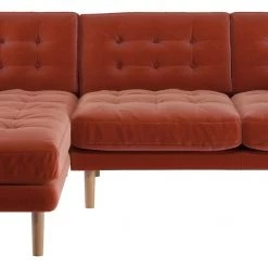 Best Price - Habitat Fenner Left Corner Velvet Chaise Dusty Rose Sofas And Armchairs -Seating Sales Store unnamed file 2070