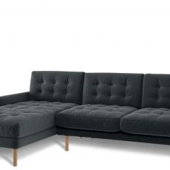 Best Price - Habitat Fenner Left Corner Velvet Chaise Dusty Rose Sofas And Armchairs -Seating Sales Store unnamed file 2071