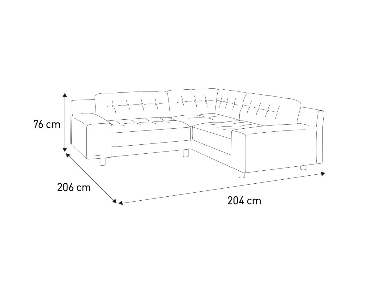 The Surprise Price - Habitat Hendricks Right Corner Velvet Sofa Natural Sofas 8 The Surprise Price - Habitat Hendricks Right Corner Velvet Sofa Natural Sofas - Image 8