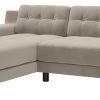 On Sale - Habitat Hendricks Left Corner Velvet Chaise Natural Sofas And Armchairs