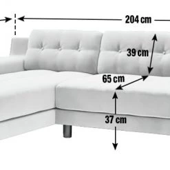 On Sale - Habitat Hendricks Left Corner Velvet Chaise Natural Sofas And Armchairs -Seating Sales Store unnamed file 2098