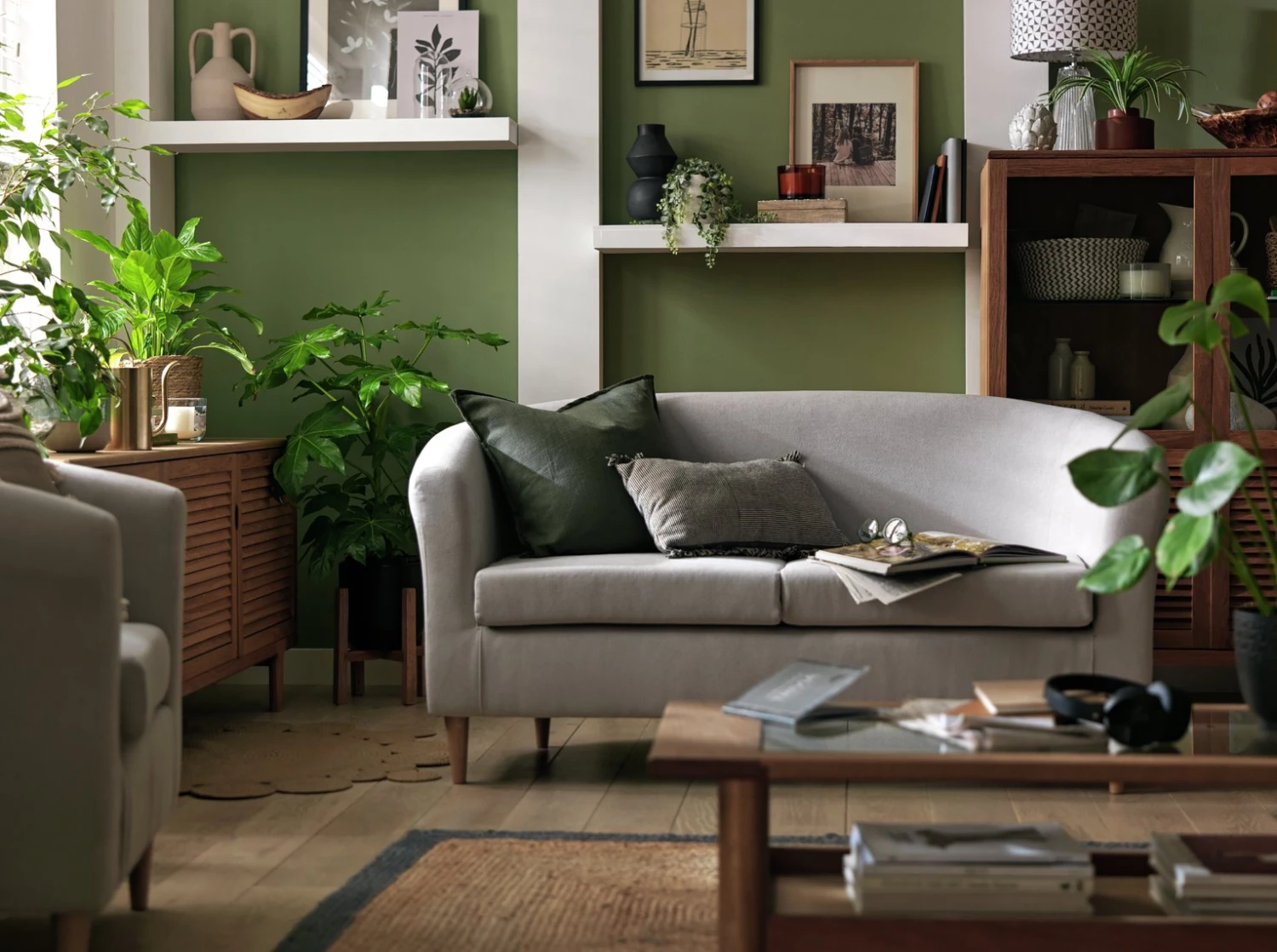 Flash Sale - Habitat 2 Seater Fabric Tub Sofa Natural Sofas 2 Flash Sale - Habitat 2 Seater Fabric Tub Sofa Natural Sofas - Image 2