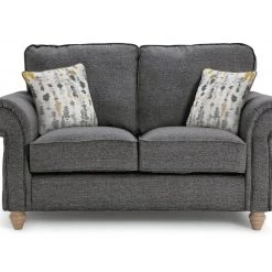Flash Sale - Habitat Wilfred 2 Seater Fabric Sofa Charcoal Sofas