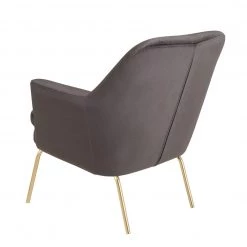The Surprise Price - Habitat Celine Velvet Accent Chair Dark Grey Armchairs -Seating Sales Store unnamed file 2200