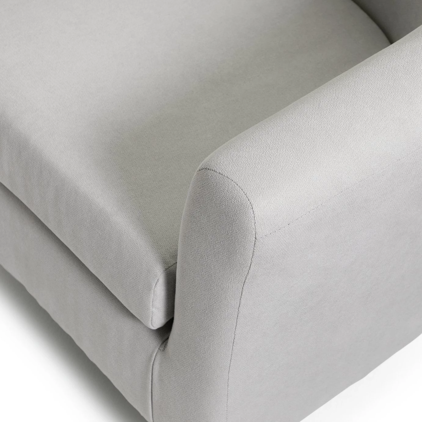 Flash Sale - Habitat 2 Seater Fabric Tub Sofa Natural Sofas 8 Flash Sale - Habitat 2 Seater Fabric Tub Sofa Natural Sofas - Image 8