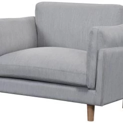 Discount - Habitat Salome Fabric Cuddle Chair Light Grey Armchairs -Seating Sales Store unnamed file 2253