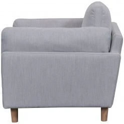 Discount - Habitat Salome Fabric Cuddle Chair Light Grey Armchairs -Seating Sales Store unnamed file 2255