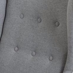 Discount - Habitat Callie Fabric Wingback Chair Light Grey Armchairs -Seating Sales Store unnamed file 2265