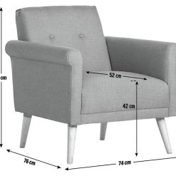 Free Shipping - Habitat Evie Fabric Armchair In A Box Navy Natural Sofas And Armchairs -Seating Sales Store unnamed file 2315