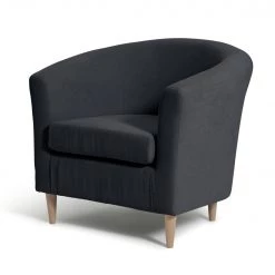 Discount - Habitat Fabric Tub Chair Dark Grey Sofas And Armchairs -Seating Sales Store unnamed file 2335