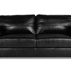 Discount - Habitat Salisbury 3 Seater Leather Sofa Dark Brown Chocolate Sofas -Seating Sales Store unnamed file 238