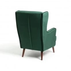 On Sale - Habitat Callie Velvet Wingback Chair Forest Green Armchairs -Seating Sales Store unnamed file 2402