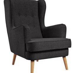 The Surprise Price - Habitat Callie Fabric Wingback Chair Charcoal Sofas And Armchairs -Seating Sales Store unnamed file 2488