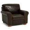 Best Price - Habitat Salisbury Leather Armchair Dark Brown Sofas And Armchairs