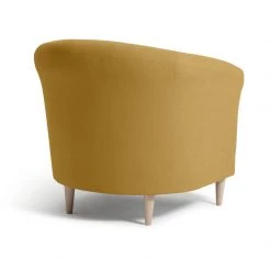 Flash Sale - Habitat Fabric Tub Chair Mustard Armchairs -Seating Sales Store unnamed file 2522