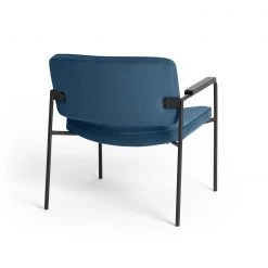 Discount - Habitat Molly Velvet Chair Navy Armchairs -Seating Sales Store unnamed file 2536