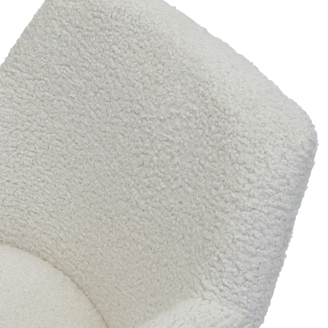 On Sale - Habitat Cyrus Boucle Sleigh Chair White Sofas And Armchairs 6 On Sale - Habitat Cyrus Boucle Sleigh Chair White Sofas And Armchairs - Image 6