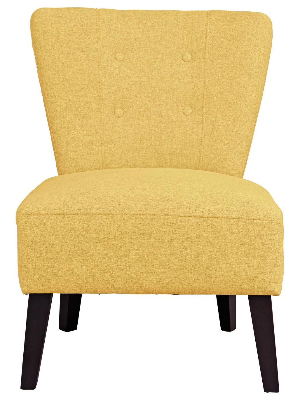 Shipping Included - Habitat Delilah Fabric Cocktail Chair Yellow Sofas And Armchairs 1 Shipping Included - Habitat Delilah Fabric Cocktail Chair Yellow Sofas And Armchairs