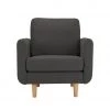 Best Price - Habitat Remi Fabric Armchair In A Box Charcoal Sofas And Armchairs
