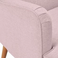 Discount - Habitat Callie Fabric Wingback Chair Blush Pink Armchairs -Seating Sales Store unnamed file 2656