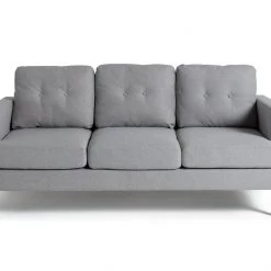Discount - Habitat Joshua 3 Seater Fabric Sofa Light Grey Sofas -Seating Sales Store unnamed file 268