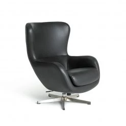 Shipping Included - Habitat Porto PU Swivel Chair Black Armchairs -Seating Sales Store unnamed file 2763