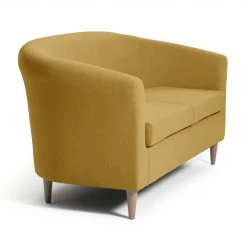 The Surprise Price - Habitat 2 Seater Fabric Tub Sofa Mustard Sofas -Seating Sales Store unnamed file 281