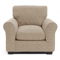Seating Sales Store 16 Best Price - Habitat Lisbon Fabric Armchair Beige Armchairs