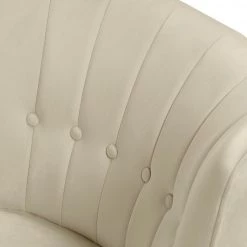 Shipping Included - Habitat Alexis Velvet Cocktail Chair Cream Sofas And Armchairs -Seating Sales Store unnamed file 2858