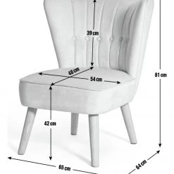 Best Price - Habitat Alexis Velvet Cocktail Chair Navy Armchairs -Seating Sales Store unnamed file 2880