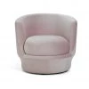 Discount - Habitat Ronda Velvet Chair Pink Sofas And Armchairs