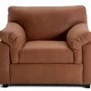 On Sale - Habitat Florence Leather Chair Tan Sofas And Armchairs