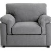 On Sale - Habitat Florence Fabric Chair Grey Sofas And Armchairs