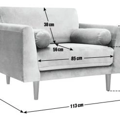 Shipping Included - Habitat Jackson Velvet Cuddle Chair Orange Sofas And Armchairs -Seating Sales Store unnamed file 2965