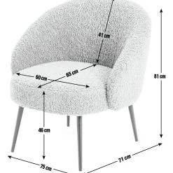 On Sale - Habitat Ash Boucle Chair Cream Sofas And Armchairs -Seating Sales Store unnamed file 2999