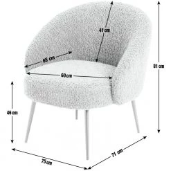 The Surprise Price - Habitat Ash Boucle Chair Grey Armchairs 13 The Surprise Price - Habitat Ash Boucle Chair Grey Armchairs -Seating Sales Store unnamed file 3033