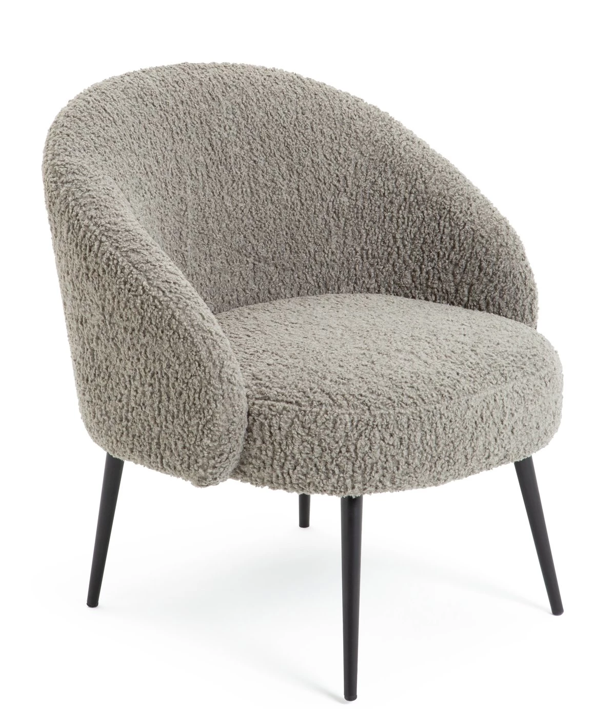 The Surprise Price - Habitat Ash Boucle Chair Grey Armchairs 7 The Surprise Price - Habitat Ash Boucle Chair Grey Armchairs - Image 7
