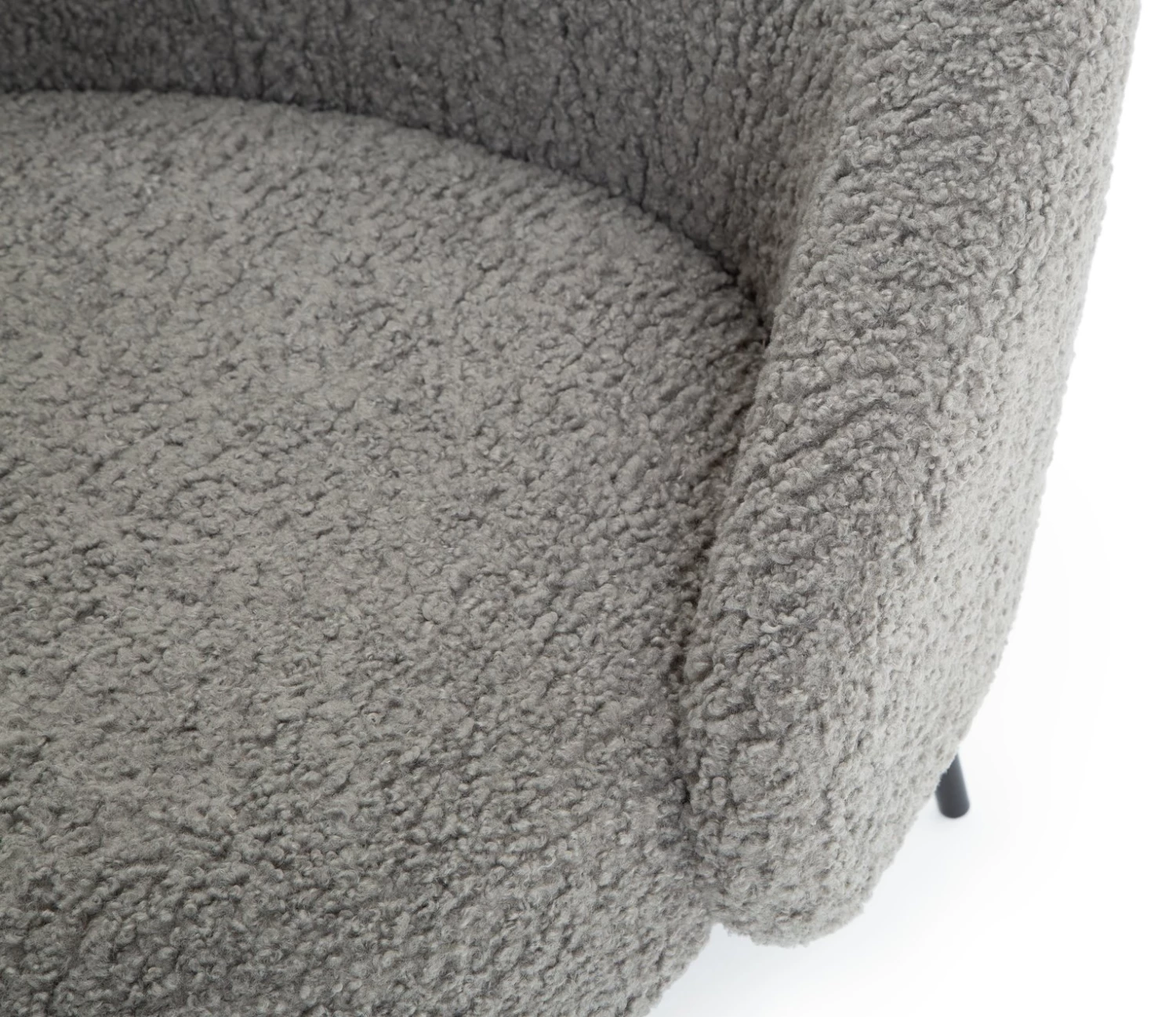 The Surprise Price - Habitat Ash Boucle Chair Grey Armchairs 9 The Surprise Price - Habitat Ash Boucle Chair Grey Armchairs - Image 9