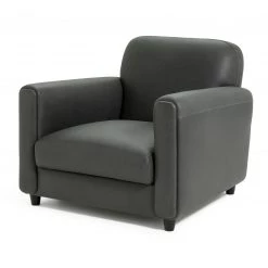 Best Price - Habitat Charleston Leather Chair Grey Armchairs -Seating Sales Store unnamed file 3072