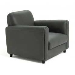 Best Price - Habitat Charleston Leather Chair Grey Armchairs -Seating Sales Store unnamed file 3074