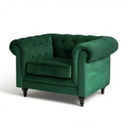Shipping Included - Habitat Chesterfield Velvet Armchair Green Armchairs 11 Shipping Included - Habitat Chesterfield Velvet Armchair Green Armchairs -Seating Sales Store unnamed file 3086
