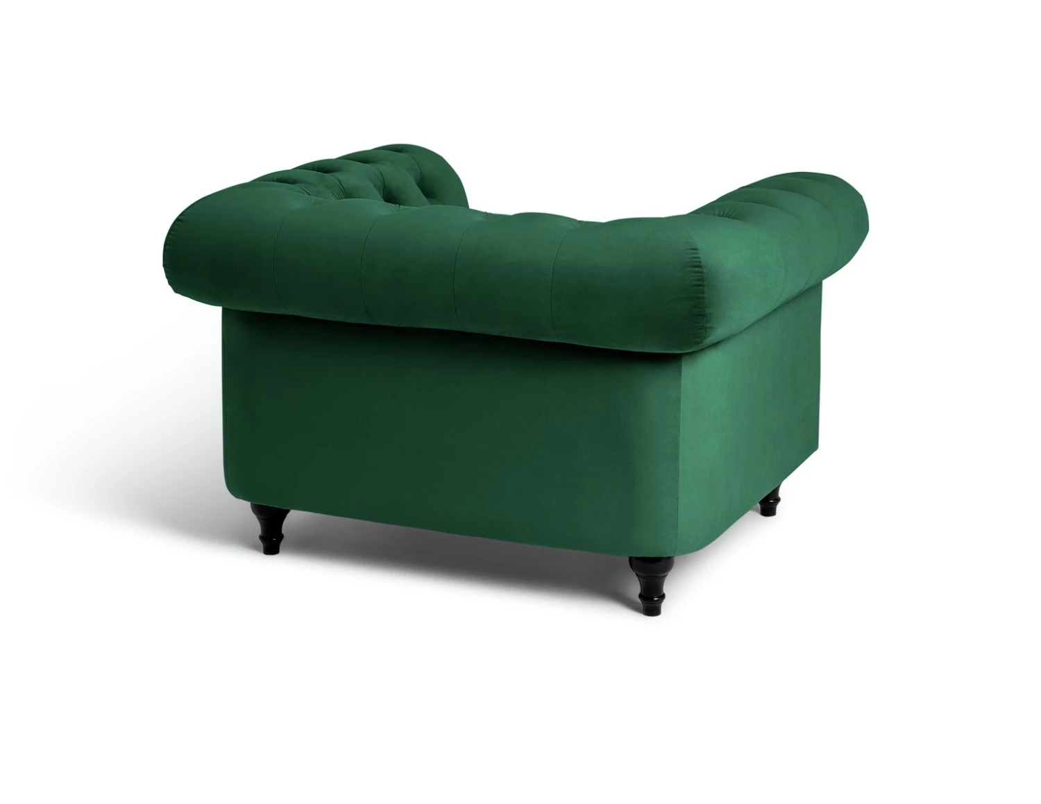 Shipping Included - Habitat Chesterfield Velvet Armchair Green Armchairs 4 Shipping Included - Habitat Chesterfield Velvet Armchair Green Armchairs - Image 4