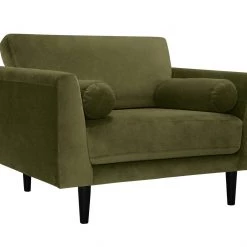 On Sale - Habitat Jackson Velvet Cuddle Chair Green Olive Sofas And Armchairs -Seating Sales Store unnamed file 3097