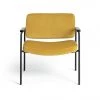Free Shipping - Habitat Molly Velvet Chair Yellow Armchairs