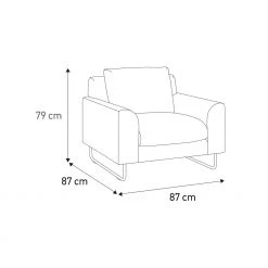 On Sale - Habitat Lyle Charcoal Fabric Armchair Sofas And Armchairs -Seating Sales Store unnamed file 3181